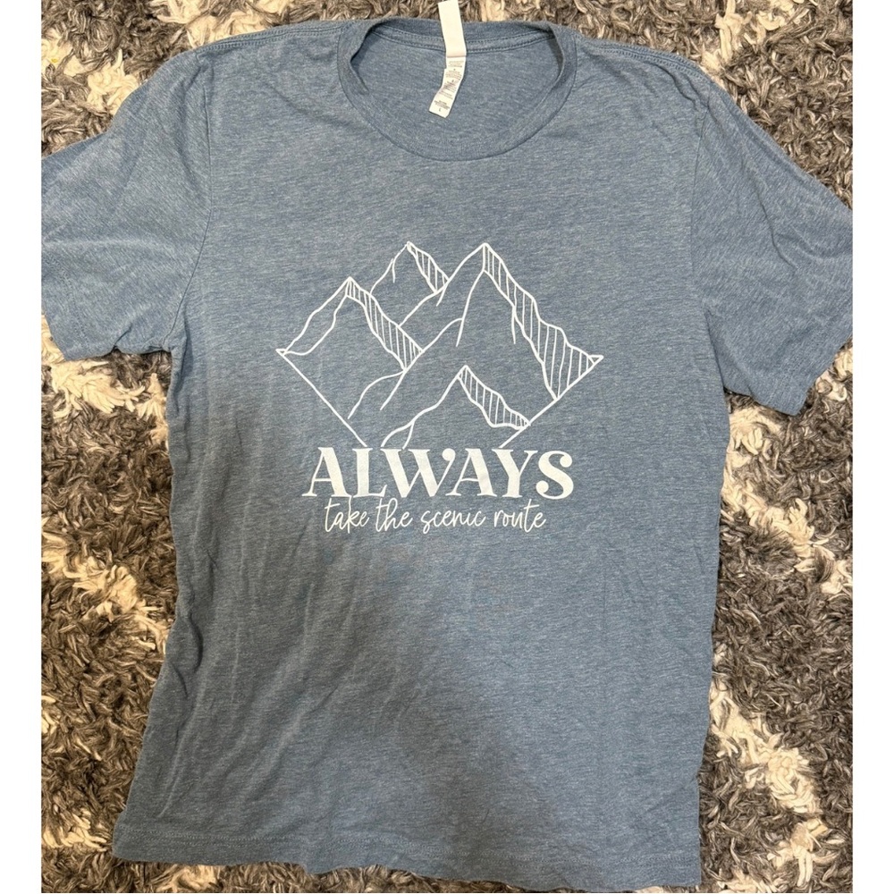 Bella Canvas Blue Short Sleeve Tee